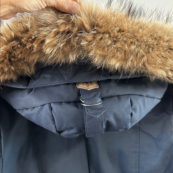 Mackage Kerry Down Parka in Navy - Picture 10 of 16